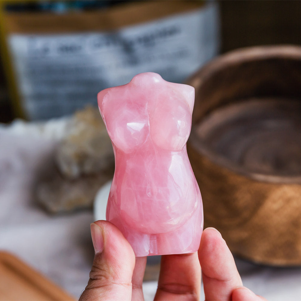 Rose Quartz Pregnant Body