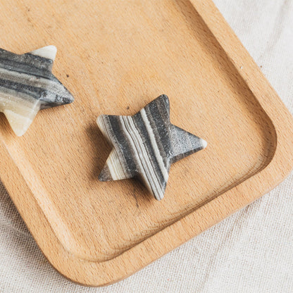 Zebra Calcite Star