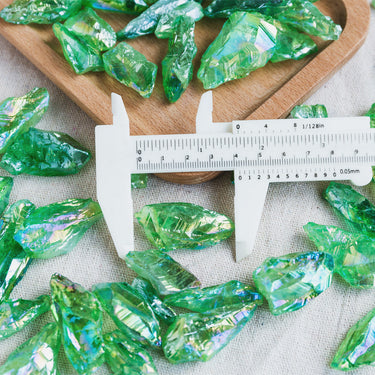 Green Aura Crystal Wands  100g