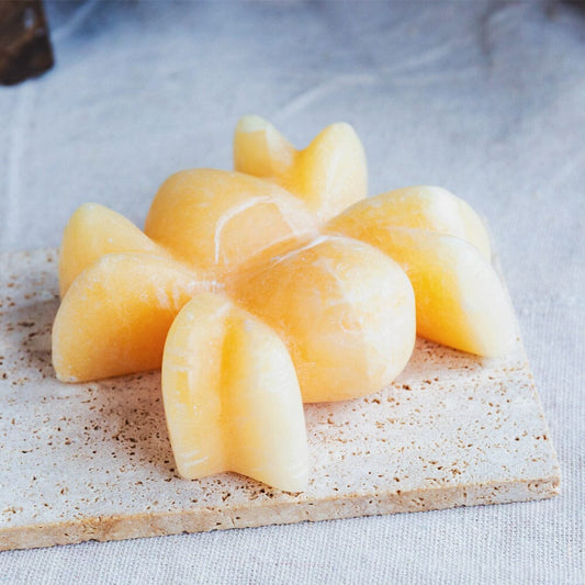 Orange Calcite Spider