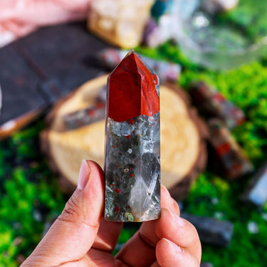 African blood stone point