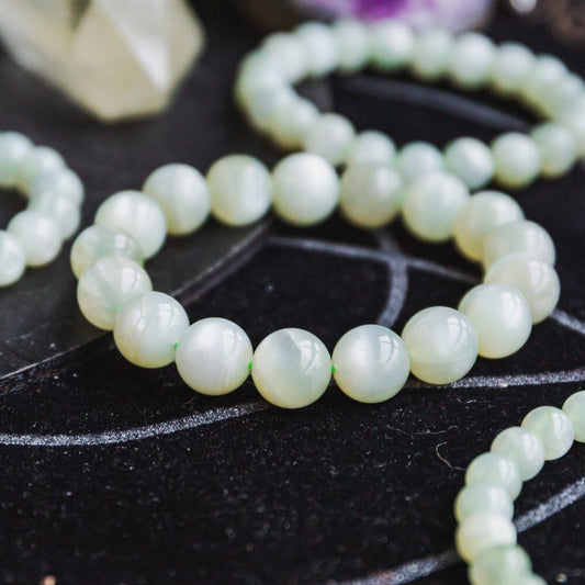 Green Moonstone Bracelet