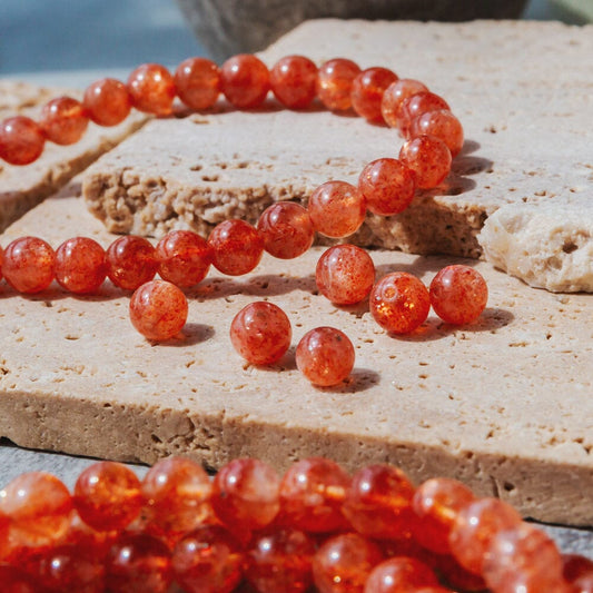 Golden Sunstone Bead