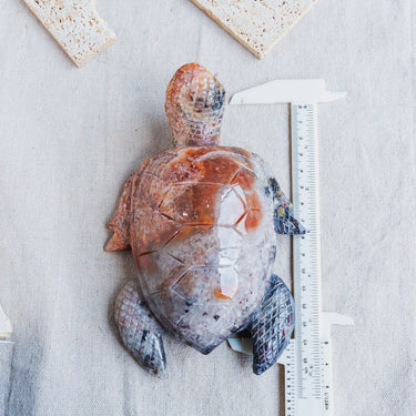Mosaic Quartz Turtle