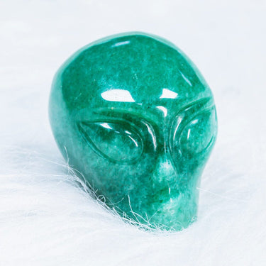 2" Crystal Alien Skull