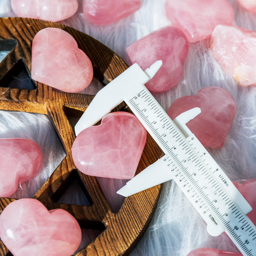 Rose Quartz Heart