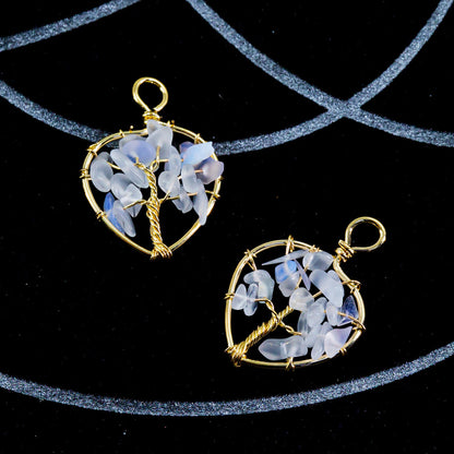 Opalite cluster pendant