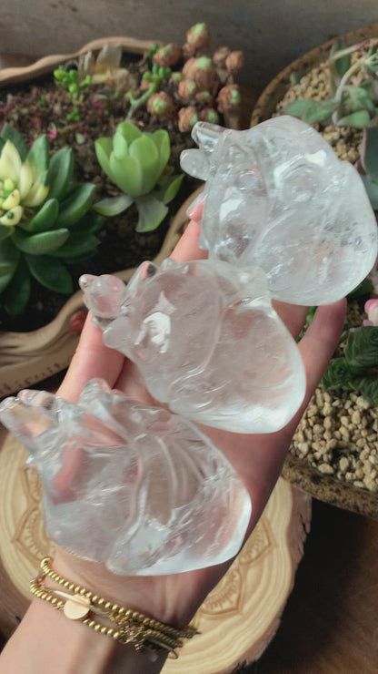 Crystal human heart