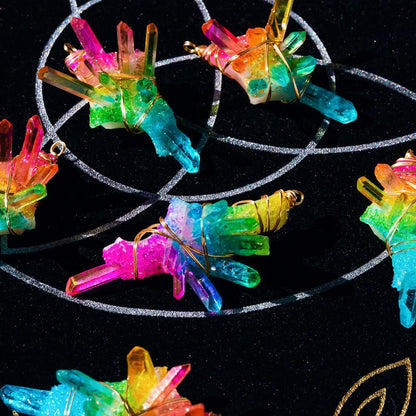 Aura cluster pendant